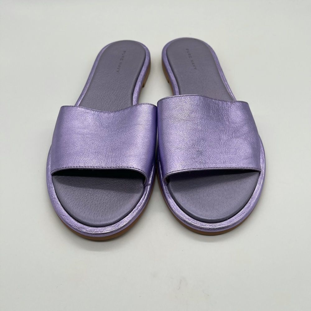 🆕Pure Navy Sandals Slip on